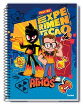 Caderno Universitário Athos Minecraft 1 Matéria 80 Folhas Credeal