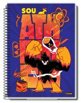 Caderno Universitário Athos Minecraft 1 Matéria 80 Folhas Credeal
