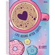 Caderno Universitário Be Happy - 80 Folhas