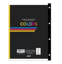 Caderno Universitário C/96 Fls Coladas Colors 74533 Spiral Pt 1 Un