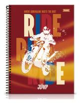 Caderno Universitario C.d 12 Materias 240 Folhas Foroni Jump