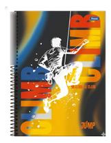Caderno Universitario C.d 12 Materias 240 Folhas Foroni Jump