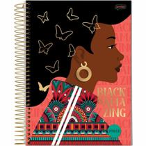 Caderno Universitário Capa Dura 1 Matéria 80 Folhas Power Jandaia 484682