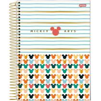 Caderno Universitário Capa Dura 1 Matéria 80F Mickey Arts JANDAIA