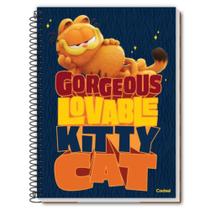 Caderno Universitário Capa Dura 10 Matérias 160 Folhas Garfield CREDEAL