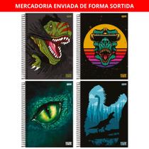 Caderno Universitário Capa Dura 10 Matérias 160FL Stone Dino Sortido