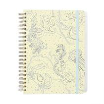 Caderno universitário capa dura 10x1 160 folhas Origens Áqua Traço - Cicero