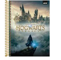 Caderno Universitário Capa Dura 10X1 160 Folhas Warner Hogwarts Legacy Spiral