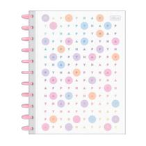 Caderno Universitário Capa Dura 1x1 80 Folhas Tilidisco Happy - Tilibra Caderno Universitário Capa Dura 1x1 80 Folhas Tilidisco Happy - Tilibra