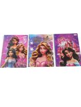 Caderno Universitário Capa Dura 80 folhas 1M Personagens:Rapunzel