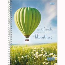 Caderno universitario capa dura 80f 1m like it