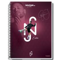 Caderno Universitário Capa dura 80F Neymar 286920