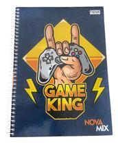Caderno Universitário Capa Dura 96 folhas Game King Caderno Universitário Capa Dura 96 folhas Game King