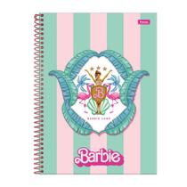 Caderno Universitário Capa Dura Barbie 1 Matéria Foroni