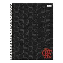 Caderno Universitário Capa Dura Flamengo 10 Matérias Foroni