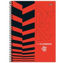 Caderno Universitário Capa Dura Flamengo 20 Matérias Foroni
