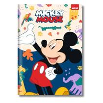 Caderno Universitário Capa Dura Mickey Mouse 80 Folhas Spiral Caderno Universitário Capa Dura Mickey Mouse 80 Folhas Spiral