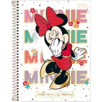 Caderno Universitário Capa Dura Minnie Mouse 80 Folhas - Tilibra