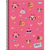 Caderno Universitário Capa Dura Pop Collection Feminino 96 Folhas - Foroni