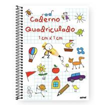 Caderno Universitário Capa Dura Quadriculado 96 Folhas 1x1cm Caderno Universitário Capa Dura Quadriculado 96 Folhas 1x1cm