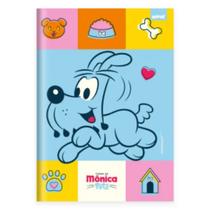 Caderno Universitário Capa Dura Turma da Mônica Pets 80 fls Spiral