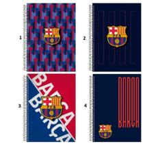 Caderno universitário cd 10 matérias sd animativa 160fls barcelona