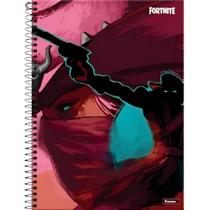 Caderno Universitário CD Espiral 96fls Fortnite Foroni