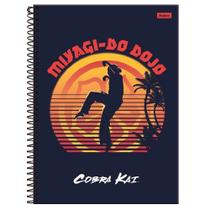 Caderno Universitario Cobra Kai Myagi Do 1Materia 80F Foroni