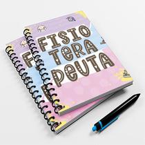 Caderno Universitário Color 96fls Profissão Fisioterapeuta