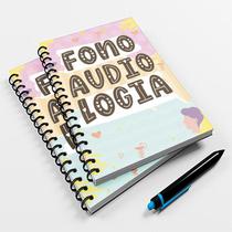 Caderno Universitário Color 96fls Profissão Fonoaudiologia