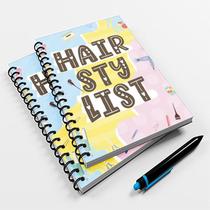 Caderno Universitário Color 96fls Profissão Hairstylist
