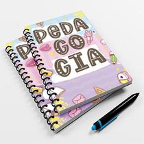 Caderno Universitário Color 96fls Profissão Pedagogia