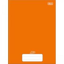 Caderno Universitário D+ Laranja Brochura 96 Folhas Capa Dura Tilibra