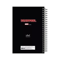 Caderno Universitário Deadpool Guns 1 Matéria Office Basics - Sortido