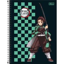 Caderno Universitário Demon Slayer (80 Folhas)