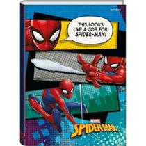 Caderno Universitário Disney Spider Capa Dura 80 folhas StarSchool