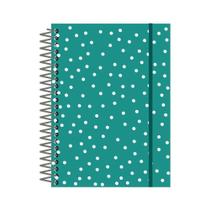 Caderno Universitário Dots 10 Matérias 160 Folhas - Confetti Caderno Universitário Dots 10 Matérias 160 Folhas - Confetti