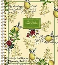 Caderno Universitário Duplex Perfumado Verbena e Limão Siciliano 80 Folhas