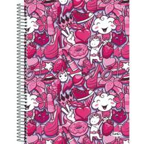 Caderno universitário espiral 1 matéria 80 folhas BomD+ São Domingos