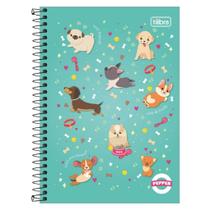 Caderno Universitário Espiral 20x27,5 cm Pepper 1 Matéria 80 Folhas CAPAS NOVAS - Tilibra