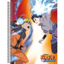 Caderno Universitário Espiral Capa Dura 1 Matéria 80 Folhas Naruto D Sd - São Domingos