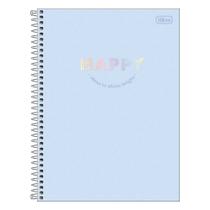 Caderno Universitário Espiral Capa Dura 1 Matéria Happy 80 Folhas - Tilibra Caderno Universitário Espiral Capa Dura 1 Matéria Happy 80 Folhas - Tilibra