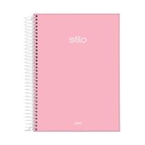 Caderno Universitário Espiral GRANDE Tom pastel 10 matérias, 160 folhas 200 x 275mm JANDAIA