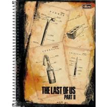Caderno Universitário Espiralado - Capa Dura - 160 Folhas - The Last Of Us - Folhas - Tilibra Caderno Universitário Espiralado - Capa Dura - 160 Folhas - The Last Of Us - Folhas - Tilibra