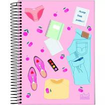 Caderno Universitário Estampado 10 Matérias School Basics - Sortido Caderno Universitário Estampado 10 Matérias School Basics - Sortido