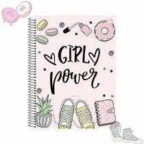 Caderno universitário feminino espiral 80 folhas Bom D+