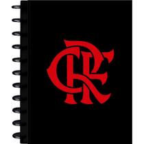 Caderno Universitário Flamengo Kitdisc Capa Dura 1x1 - Caderno Universitário Flamengo Kitdisc Capa Dura 1x1 -