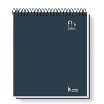 Caderno Universitário Flip 10x1 160 fls C.D. Tamoio - Colors Azul Marinho