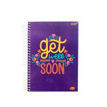 Caderno universitário Get Well soon