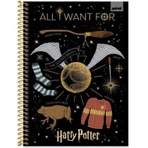Caderno Universitário Harry Potter - Quadribol (80 Folhas)